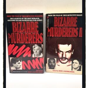 ☠️ TRUE CRIME ☠️ Set of 2 Books ☠️ See Desc For Details ☠️ Paperbacks